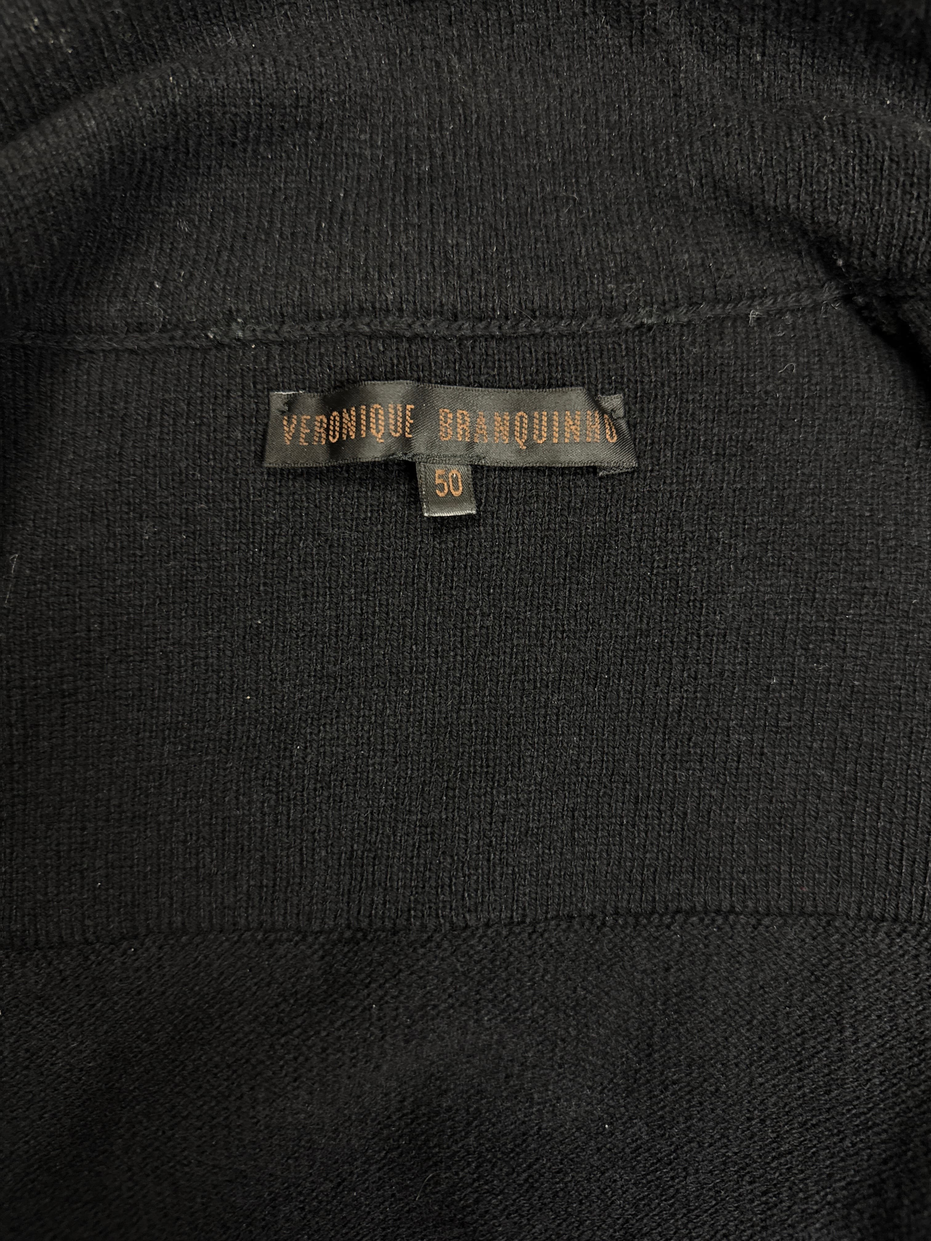 AW04 Asymmetric Moto Zip Knit Kacket 7