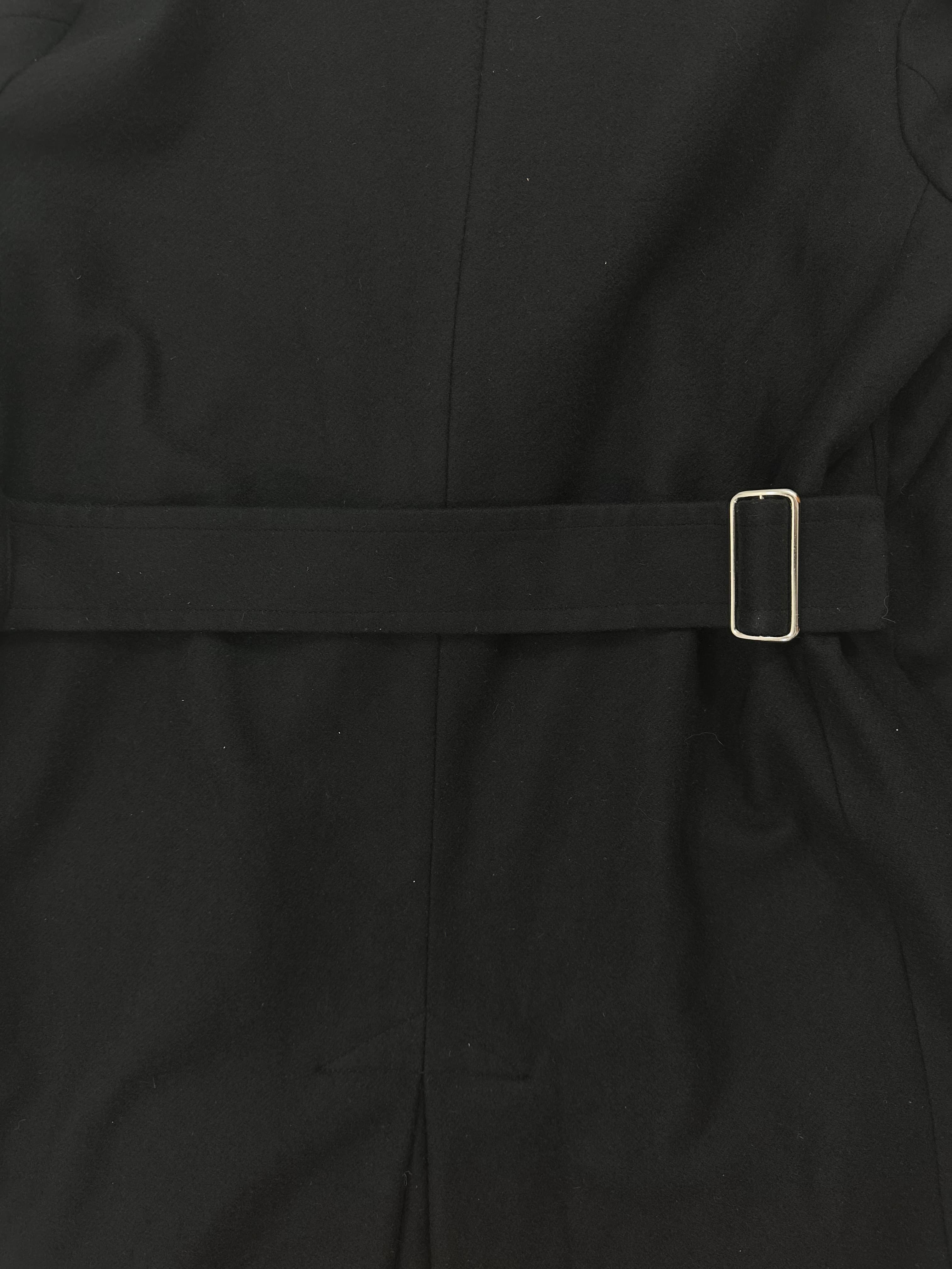 SS02 Flexible Collar Long Coat 7